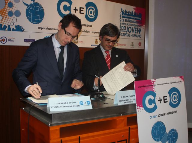 Asturias joven emprenda Presentación CLINIC en Gijón