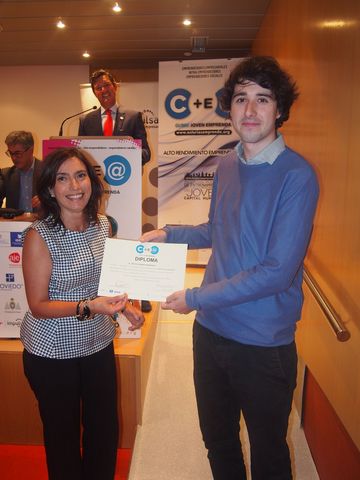 Asturias joven emprenda Entrega diplomas