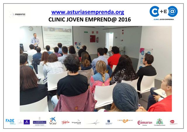 Asturias joven emprenda Charla Prodintec