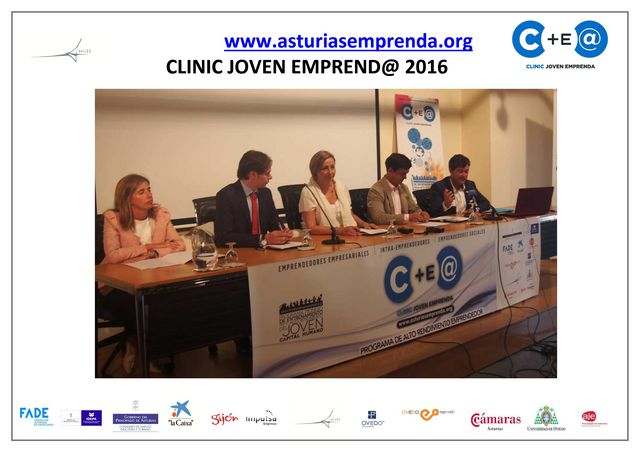 Asturias joven emprenda Acto Oficial