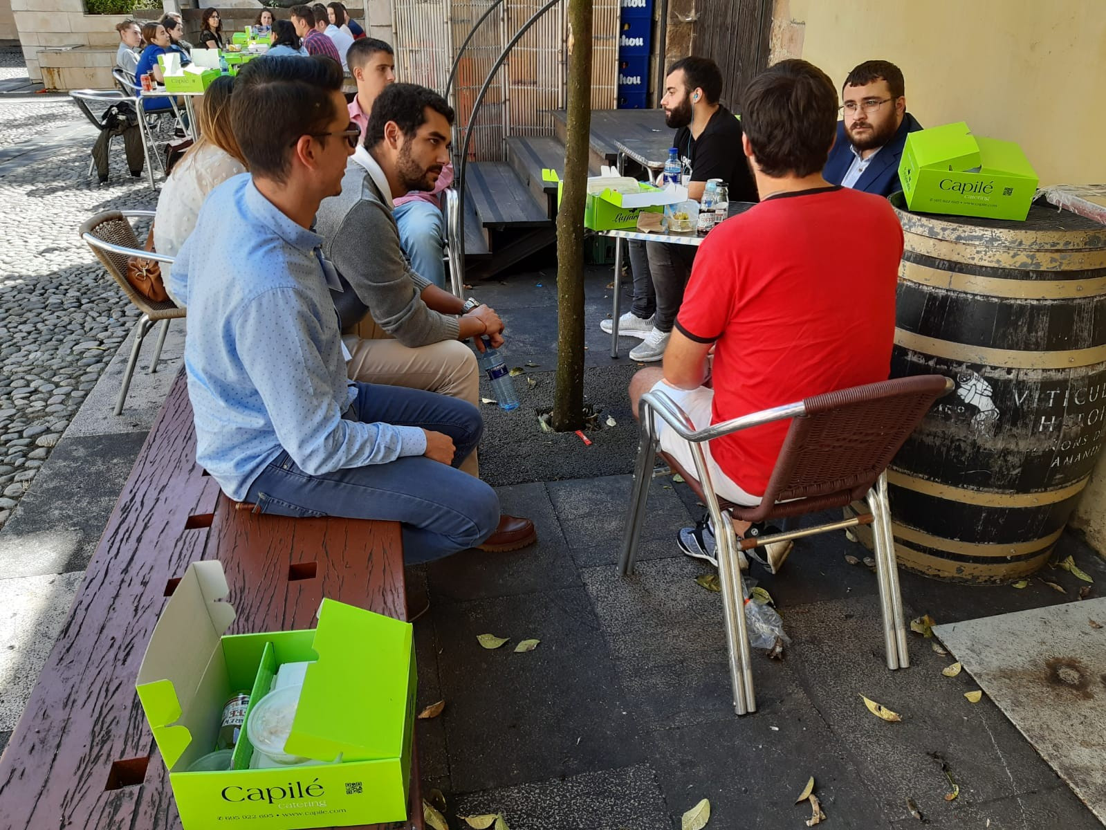 Asturias joven emprenda Comida uniendo puntos