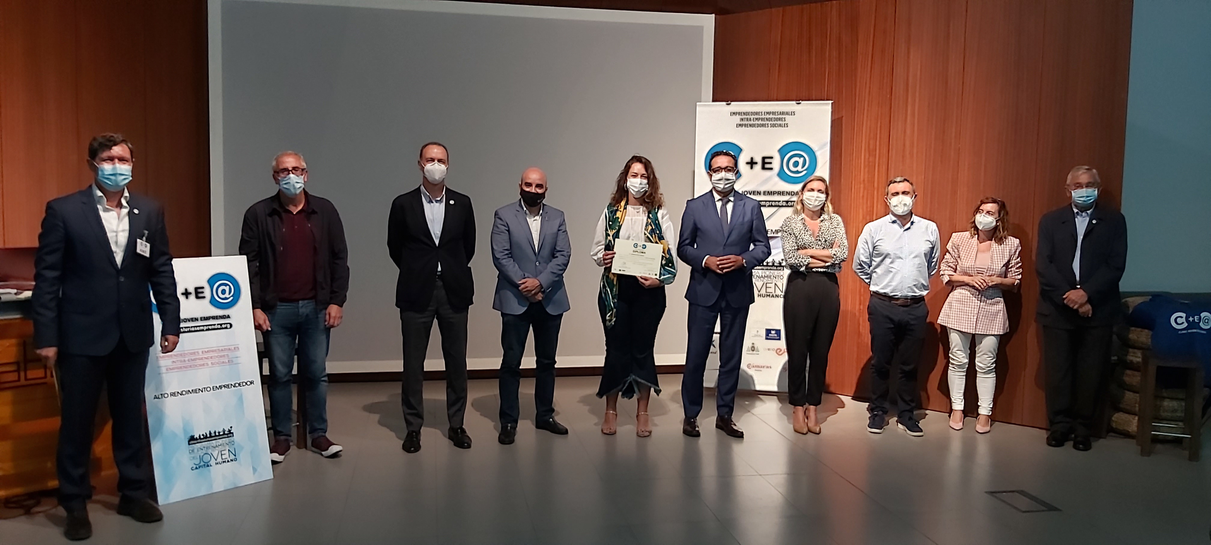 Asturias joven emprenda Diplomas