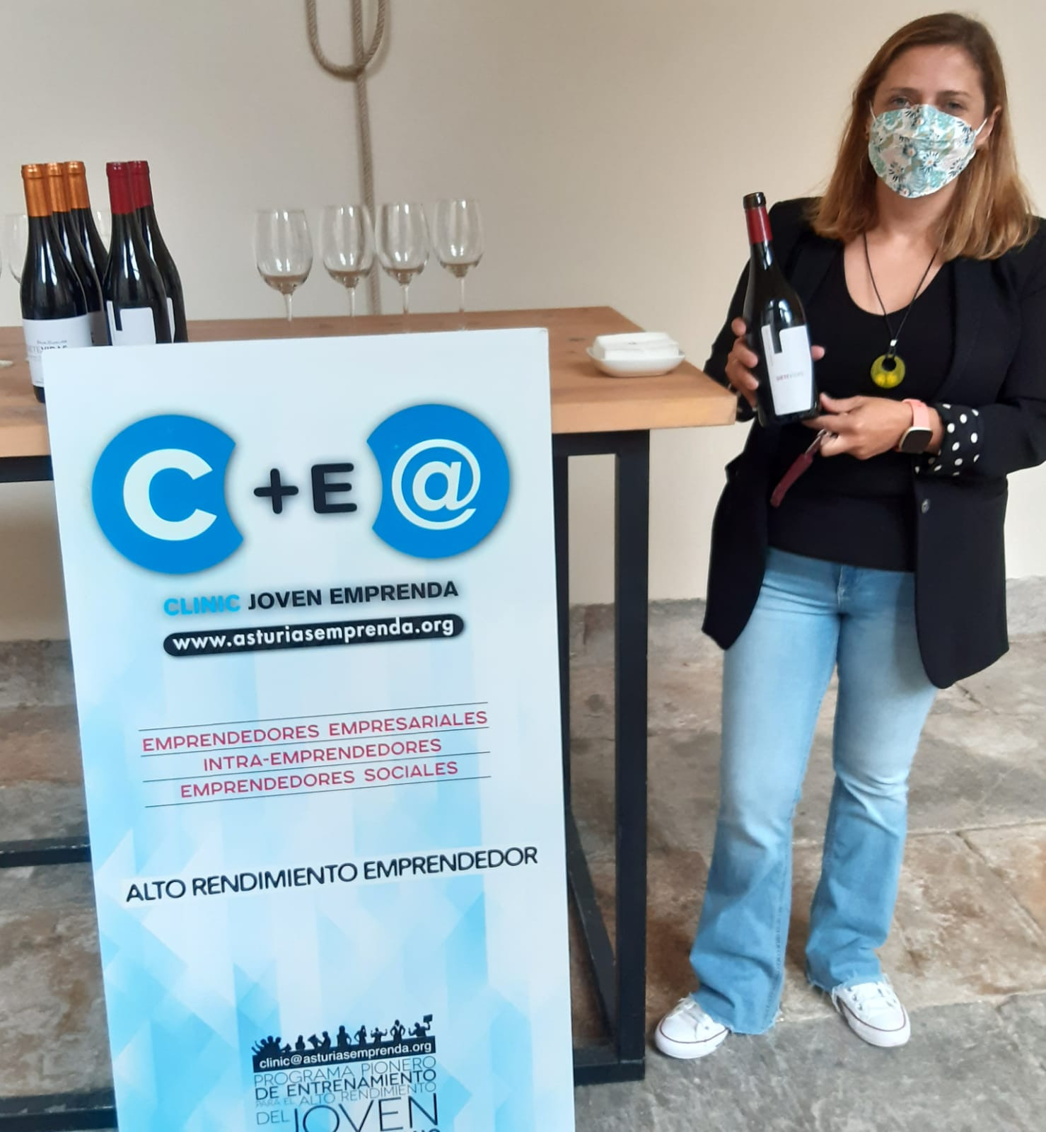 Asturias joven emprenda Cata vinos Cangas