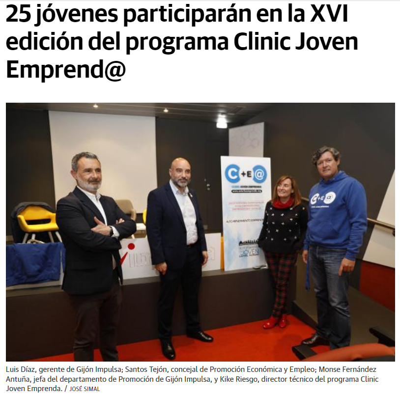 Asturias joven emprenda Gijón