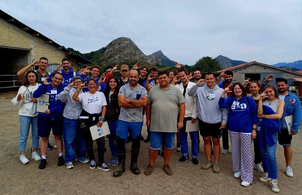 Asturias joven emprenda Visita Ganadería Carlos
