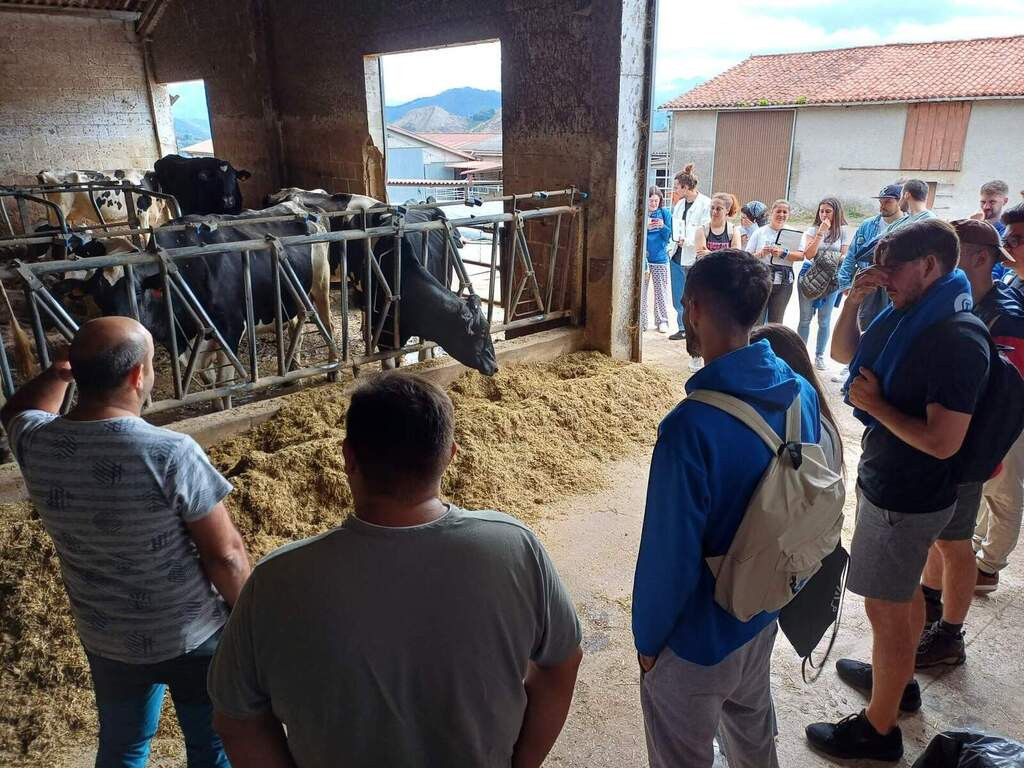 Asturias joven emprenda Visita Ganadería Carlos